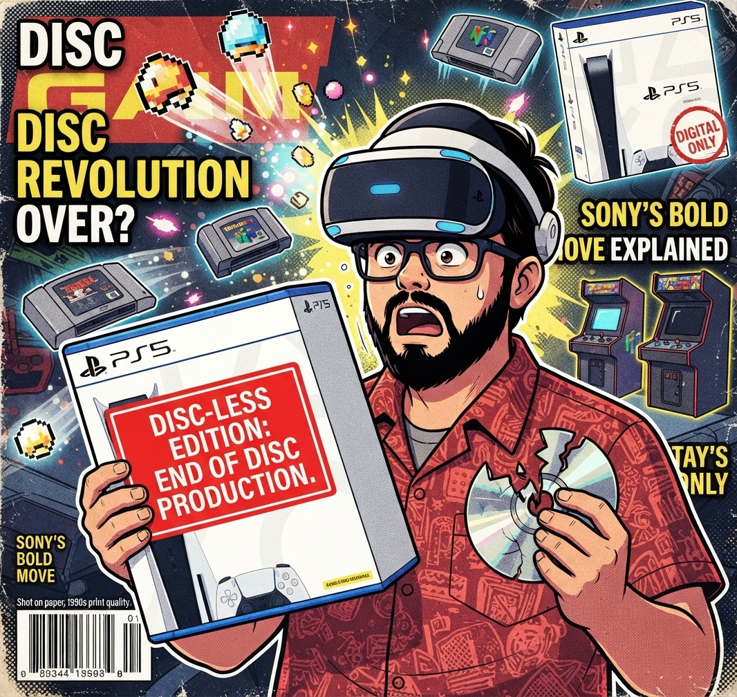 ADIÓS, DISQUINHOS? O FIM DA MÍDIA FÍSICA NO PS5 VEM AÍ? 🚨💿🎮