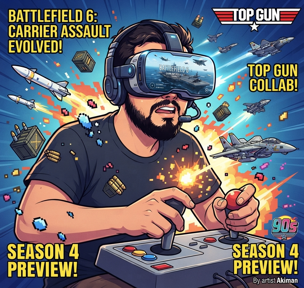 BATTLEFIELD 6: O RETORNO TRIUNFAL DO MODO MAIS ÉPICO DA HISTÓRIA COM DIREITO A OVERDRIVE DE TOP GUN! ✈️🔥