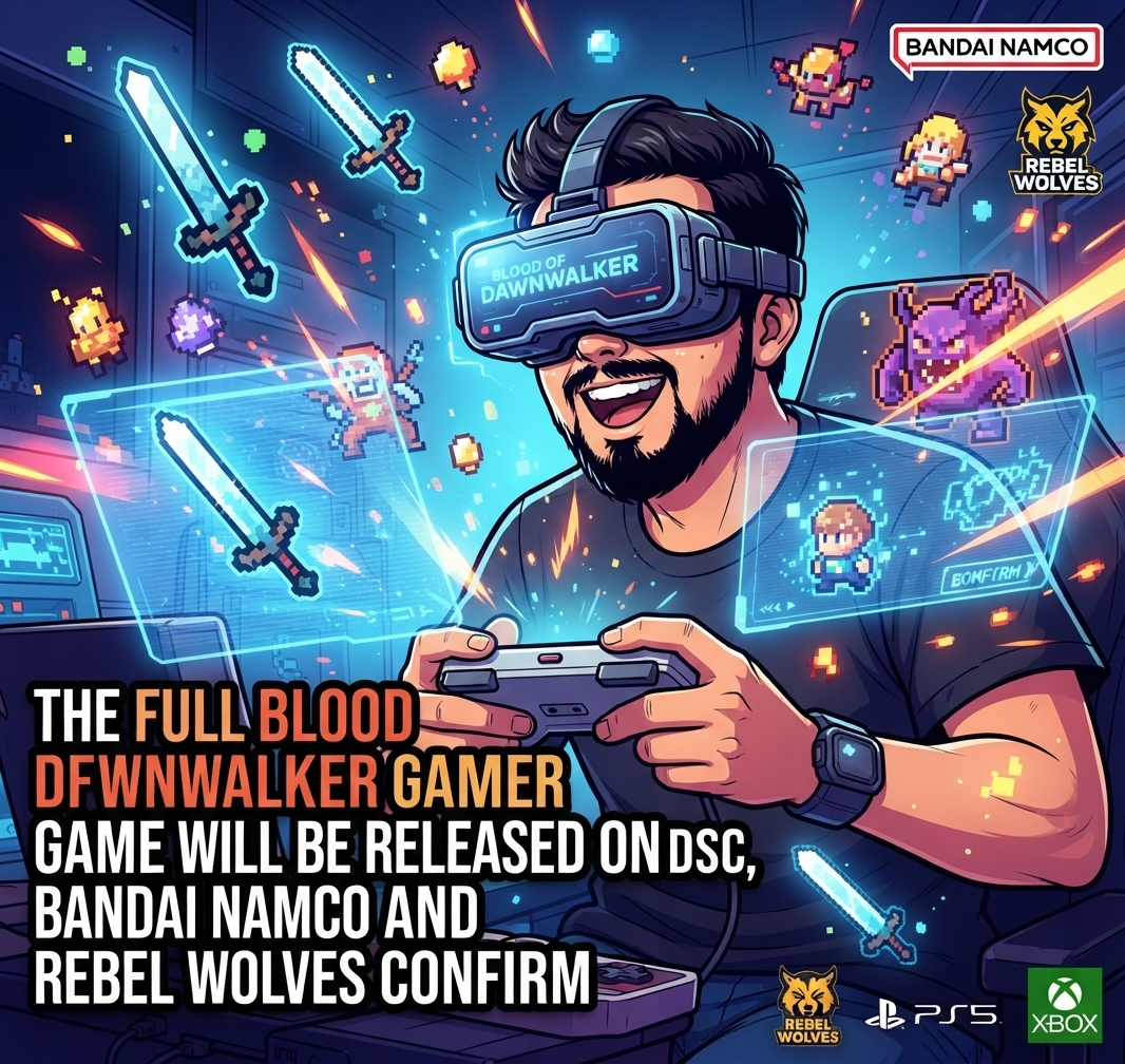 DÁ PRA ACREDITAR?! O RETORNO DA MÍDIA FÍSICA! BANDAI NAMCO E REBEL WOLVES TRAZEM O AGUARDADO BLOOD OF DAWNWALKER PARA A SUA ESTANTE! 💿🔥