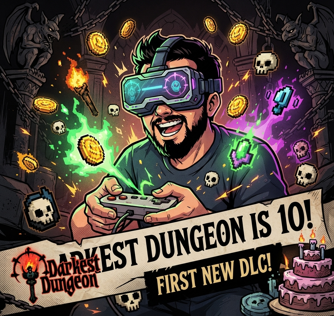 DARKEST DUNGEON ESTÁ DE VOLTA DO ABISMO: O RPG DE TERROR MAIS DIFÍCIL DE TODOS OS TEMPOS GANHA CONTEÚDO NOVO APÓS UMA DÉCADA! 💀🔥