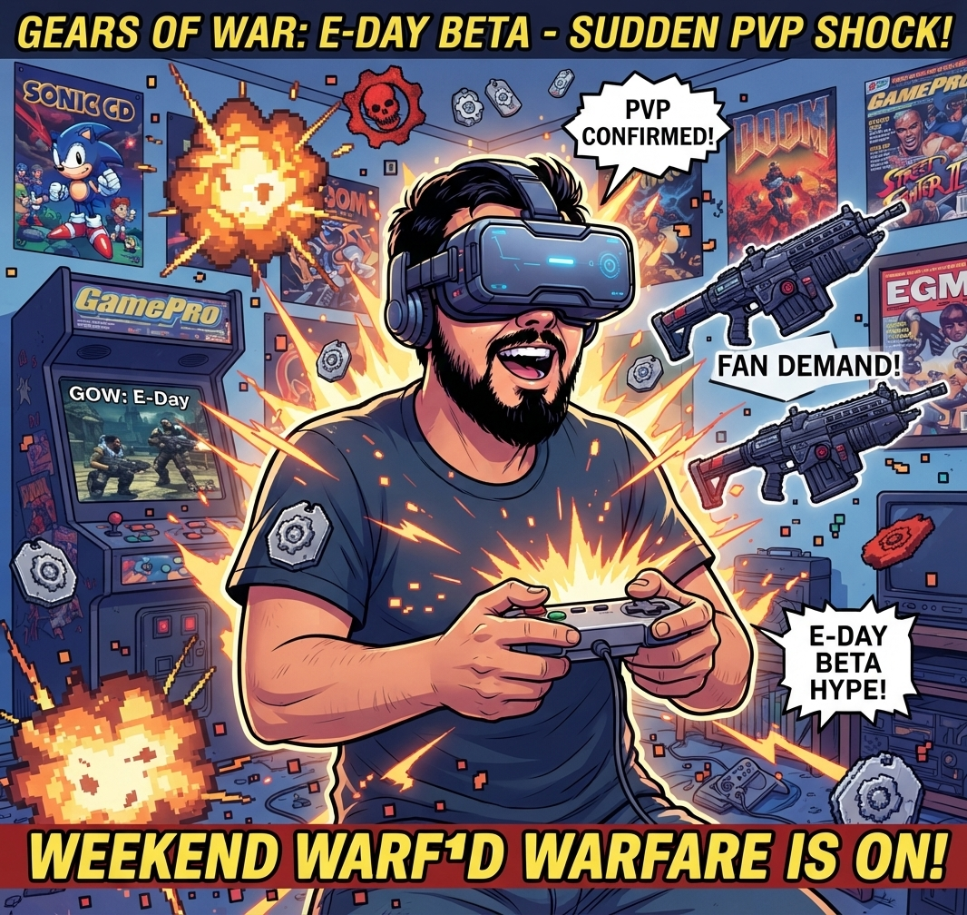 GEARS OF WAR: E-DAY VAI FERVER COM PVP! A COMUNIDADE PEDIU E A COALITION ATENDEU! 💥⛓️