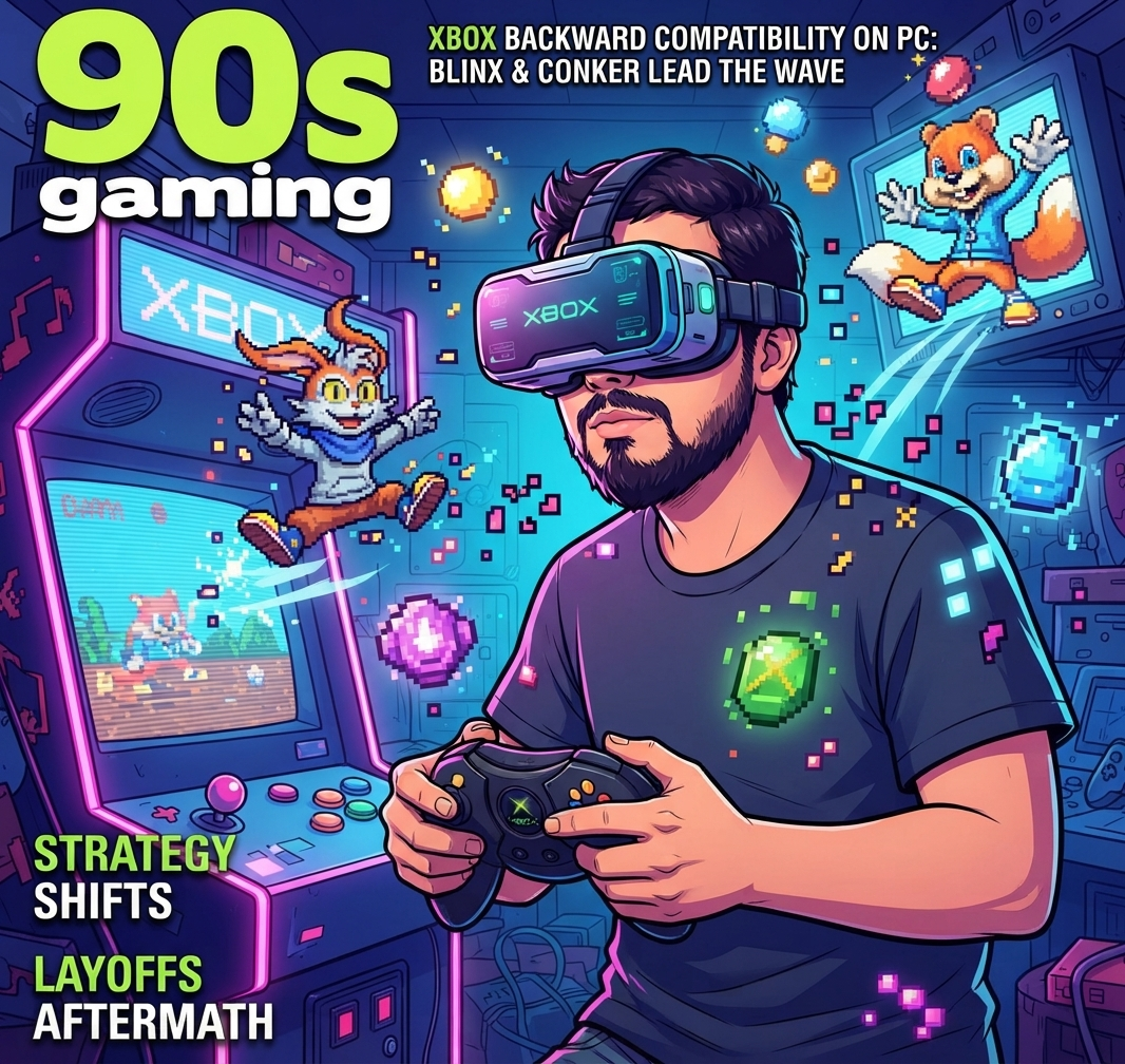 O GATO E O ESQUILO VOLTARAM! A XBOX ABRE O PORTAL DA NOSTALGIA NO PC E A GENTE NÃO TÁ ACREDITANDO! 🎮💥