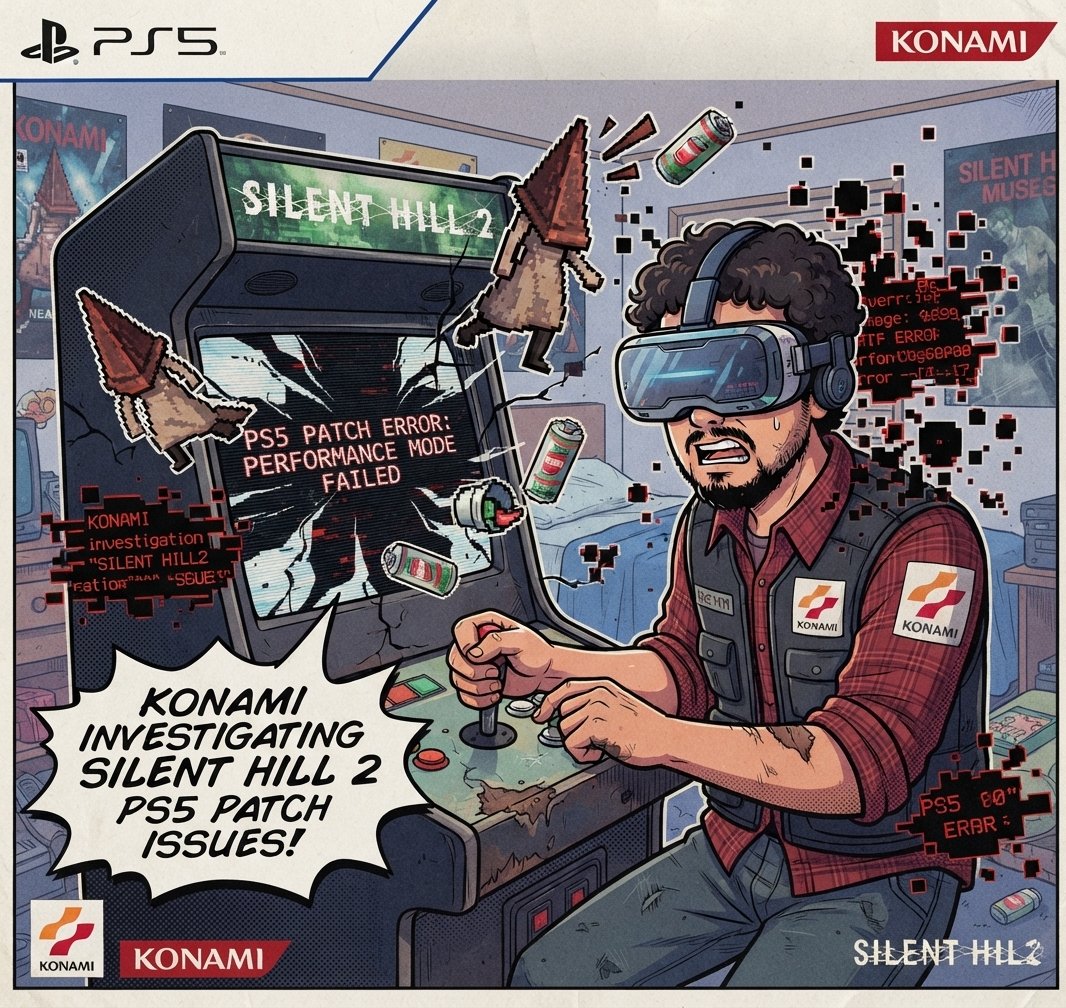 SILENT HILL 2: O PESADELO TÉCNICO VOLTOU E A KONAMI ESTÁ NA MIRA! 😱🎮